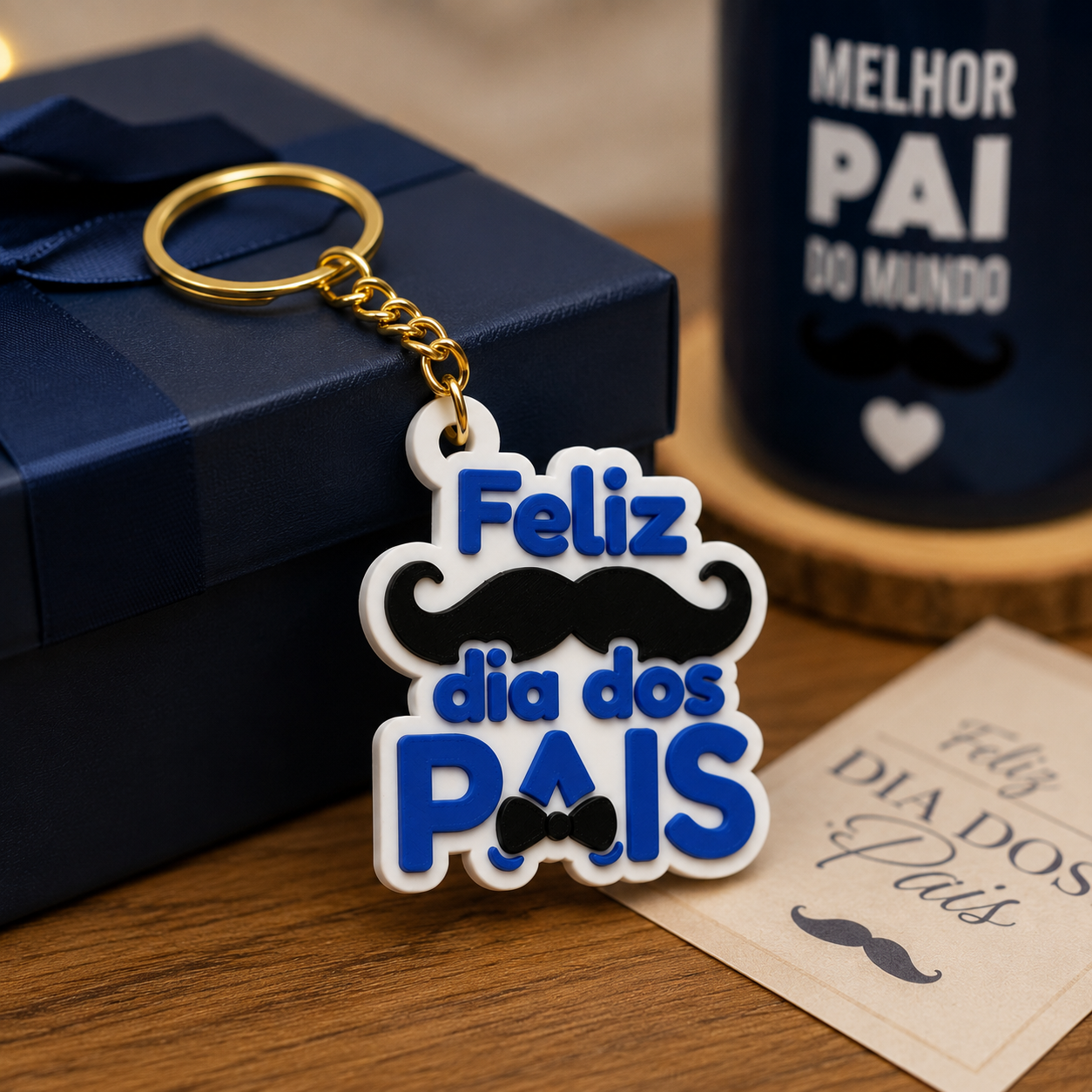 Chaveiros Personalizados Dia dos Pais — PROMOÇÃO