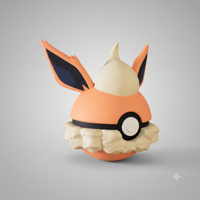 Pokébola Flareon #019
