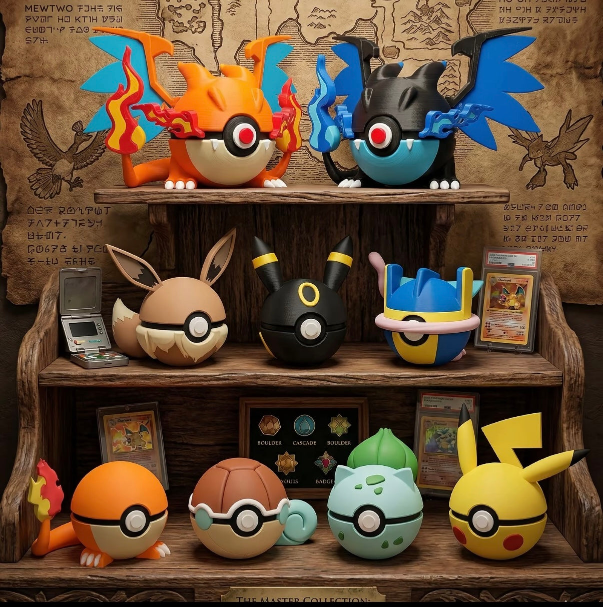 Pokébolas Personalizadas Inspiradas no seu Pokémon favorito! - PROMOÇÃO SOMENTE HOJE