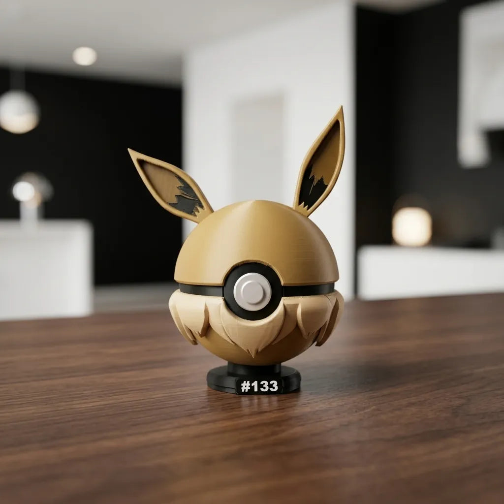 Pokébola Colecionável Eevee #133