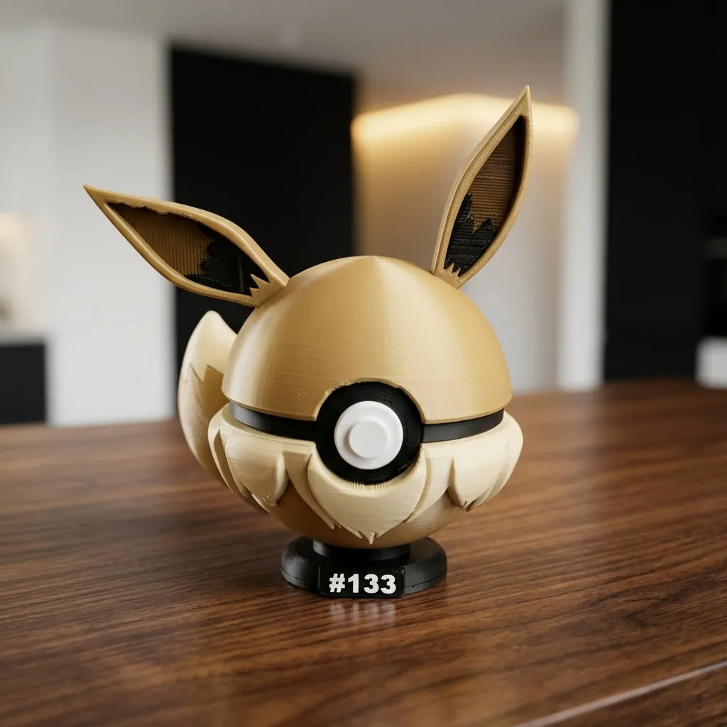 Pokébola Colecionável Eevee #133