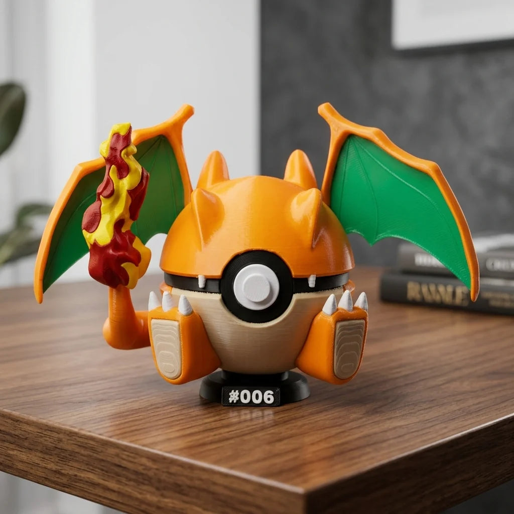 Pokébola Colecionável Charizard #006