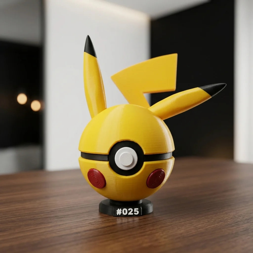 Pokébola Colecionável Pikachu #025