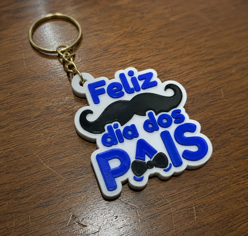 Chaveiros Personalizados Dia dos Pais — PROMOÇÃO