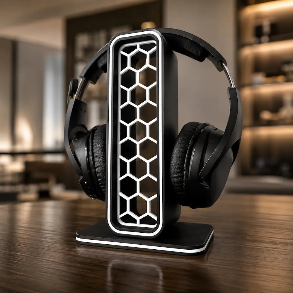 Suporte para Headset Gamer Hex Preto