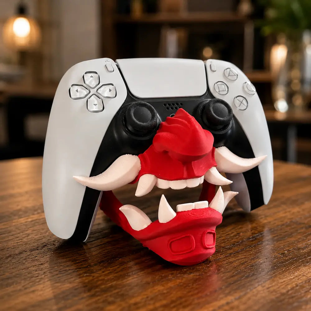 Suporte para Controle PS5 Oni Vermelho